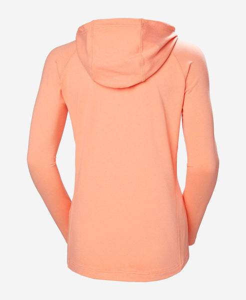 W VERGLAS LIGHT HOODIE, Rose quartz