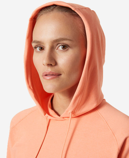 W VERGLAS LIGHT HOODIE, Rose quartz