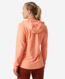 W VERGLAS LIGHT HOODIE, Rose quartz