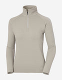 W VERGLAS 1/2 ZIP, Mellow Grey