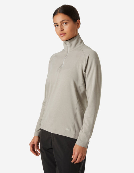 W VERGLAS 1/2 ZIP, Mellow Grey