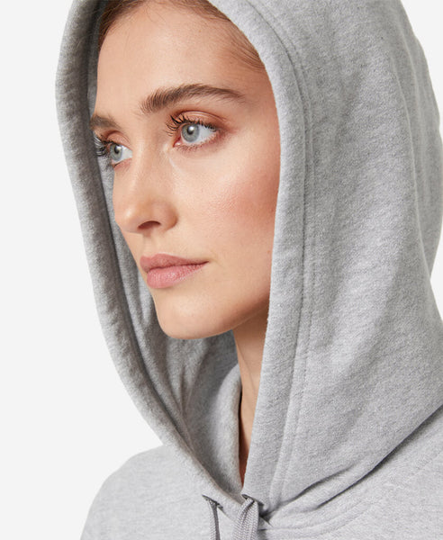 W NORD GRAPHIC PULL OVER HOODIE, 951 Grey Melange