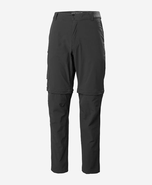 BRONO SOFTSHELL ZIP OFF PANT, Ebony