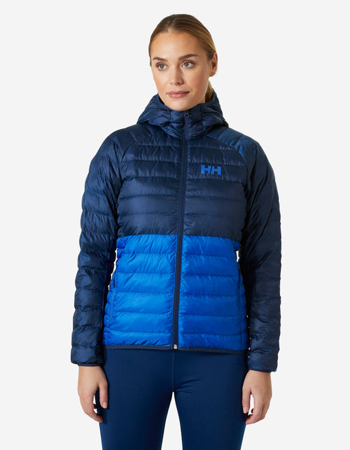 W BANFF HOODED INSULATOR, Cobalt 2.0