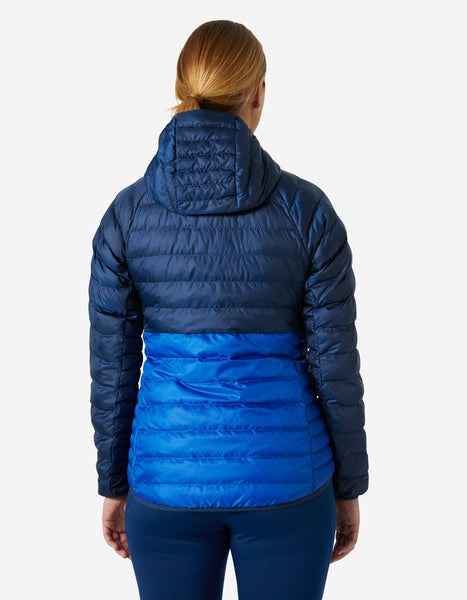 W BANFF HOODED INSULATOR, Cobalt 2.0