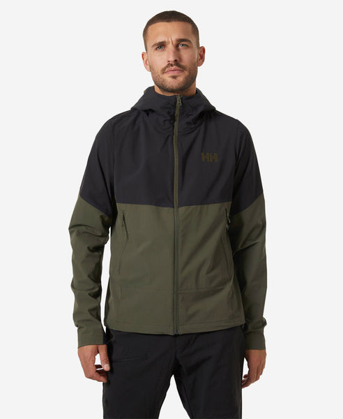 BLAZE SOFTSHELL HOOD, Utility Green