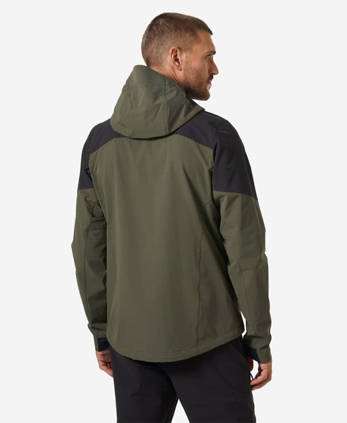 BLAZE SOFTSHELL HOOD, Utility Green