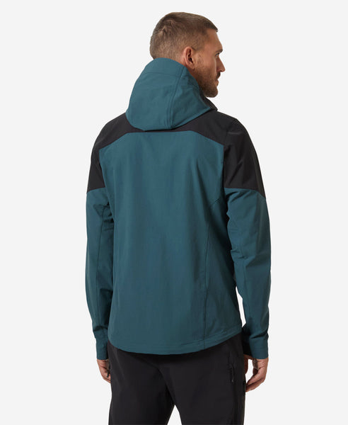 BLAZE SOFTSHELL HOOD, Dark Creek