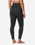 W ROAM WARM LEGGING, Black