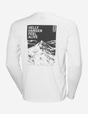 SKOG GRAPHIC LS TEE, White