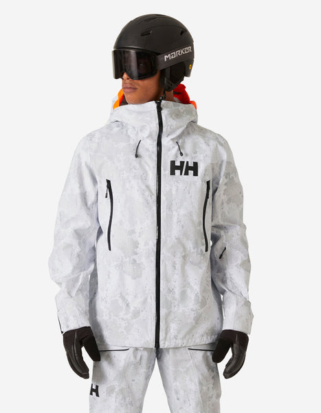 SOGN SHELL 2.0 JACKET, Grey Fog Snow Camo