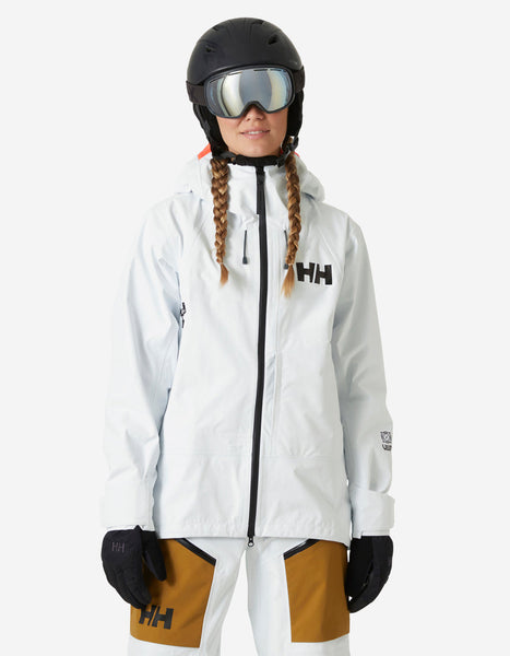 W SOGN SHELL JACKET, White