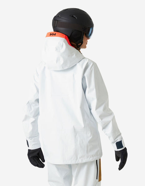 W SOGN SHELL JACKET, White