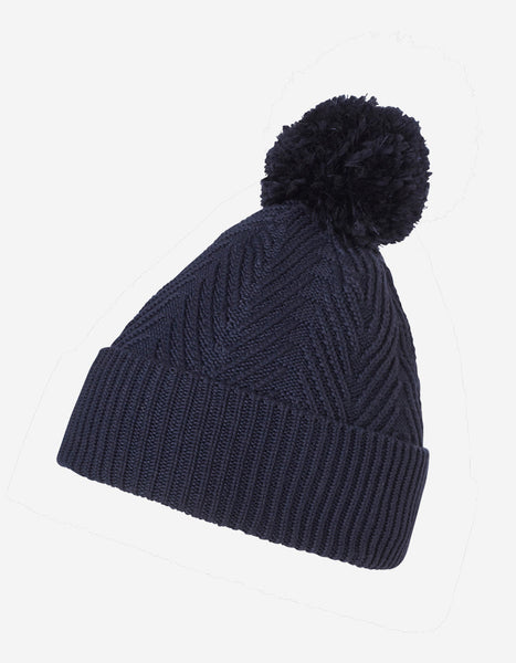 W LUMI BEANIE, Navy