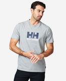 HH LOGO T-SHIRT, Grey Melange