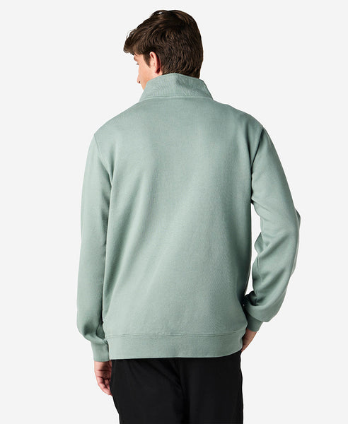 HALF ZIP FLEECE, Cactus