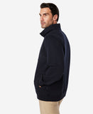 HALF ZIP FLEECE, Navy