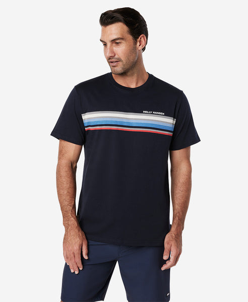 LINE UP T-SHIRT, Navy