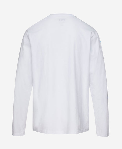 ERVIK L/S T-SHIRT, White