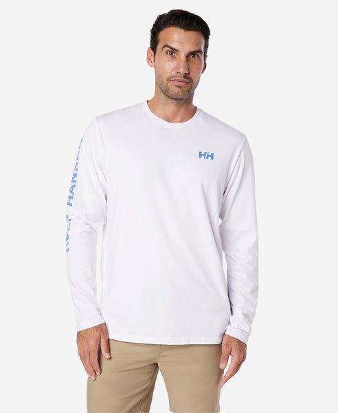 ERVIK L/S T-SHIRT, White