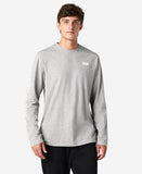 ERVIK L/S T-SHIRT, Grey Melange