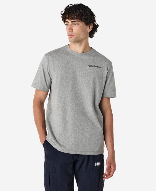 LEAD T-SHIRT, Grey Melange