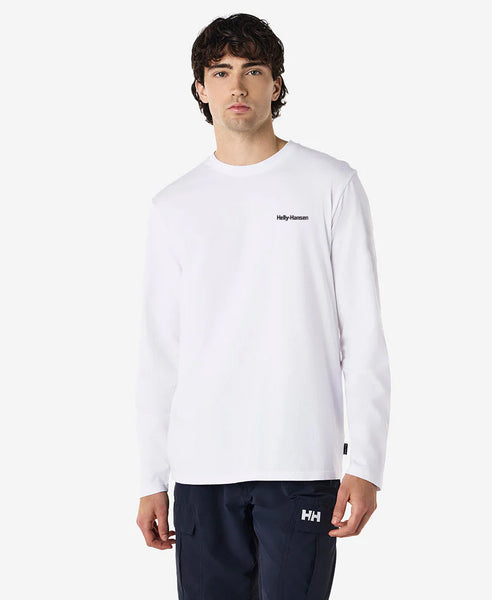 LEAD LONG SLEEVE T-SHIRT, White