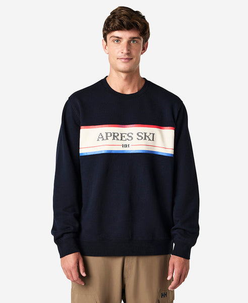 APRES CREW FLEECE, Navy