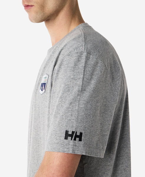 RSHYR TEAM T-SHIRT, Grey Melange