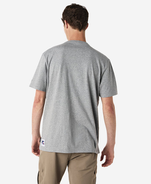 RSHYR TEAM T-SHIRT, Grey Melange