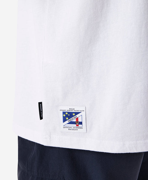 BURGEE LS T-SHIRT, White