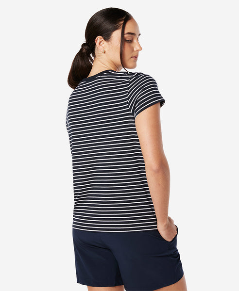 W TIDES T-SHIRT, Navy