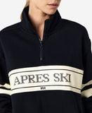 W POMMER HALF ZIP FLEECE, Navy