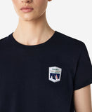 W RACELINE T-SHIRT, Navy